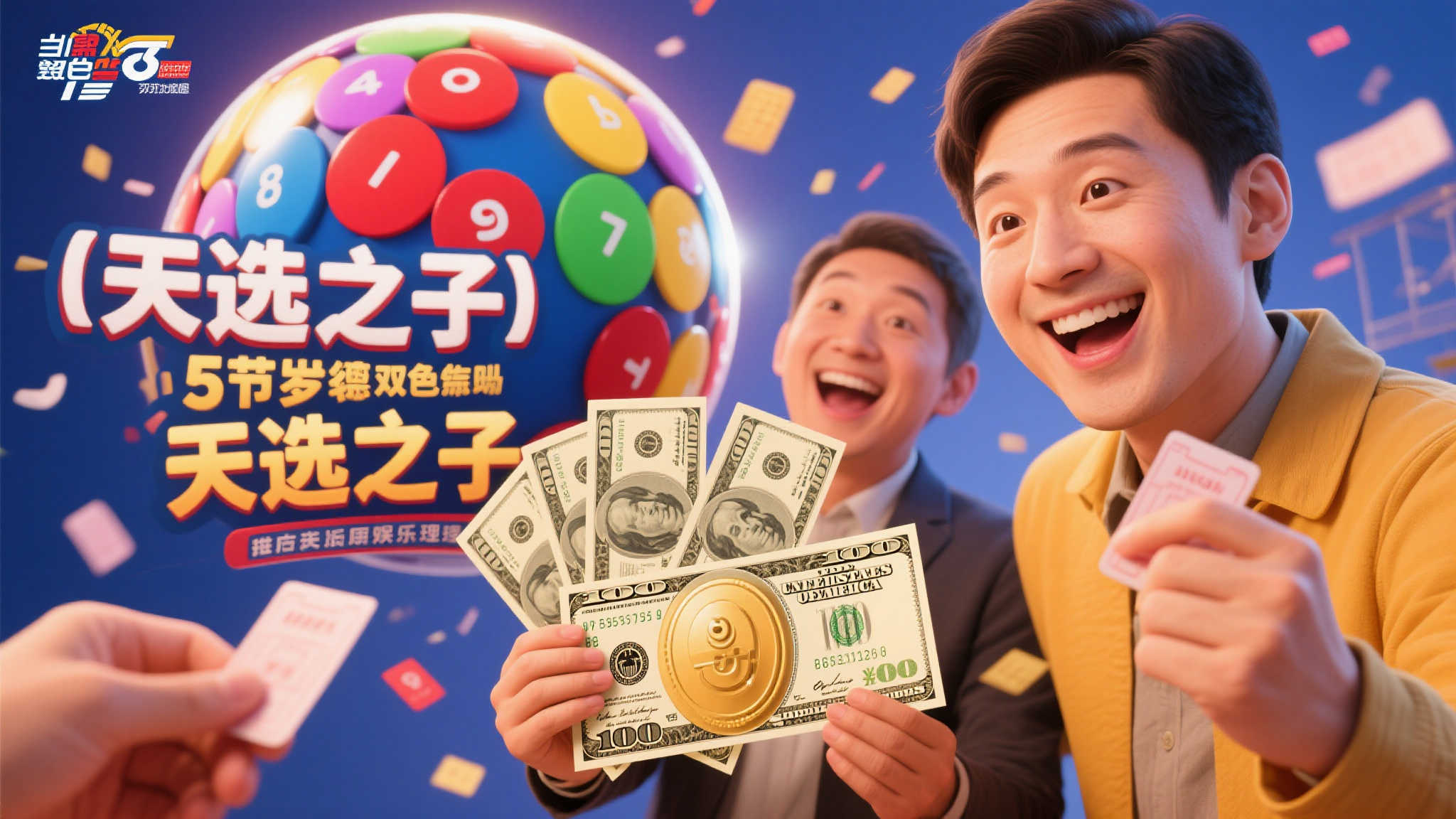 男子28元喜中双色球597万 现场甜蜜秀恩爱奖金全归妻子