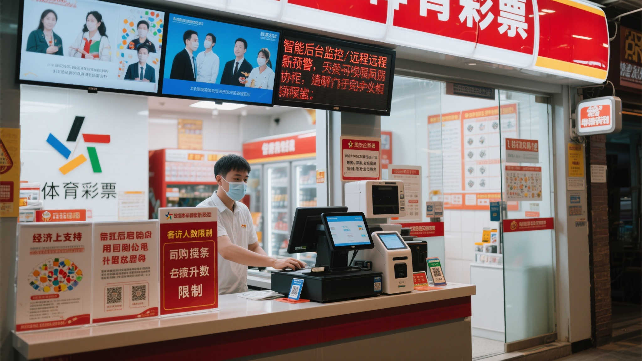 潮州福彩坚持防疫不松懈，每站获300元补助